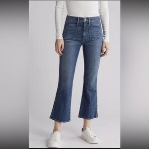 Joes Jeans Women’s HIGH RISE ABILENE high rise 26" crop bootcut Jeans size 28